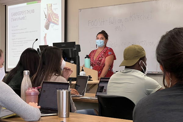 Karly Dawson, PA-C taught a 3 hour lecture to PA students at Touro University