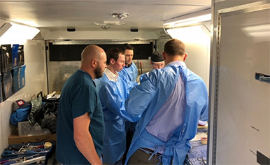 Dr. Gilmer travelled to Taos, New Mexico to teach a knee preservation lab to orthopedic surgeon fellows.